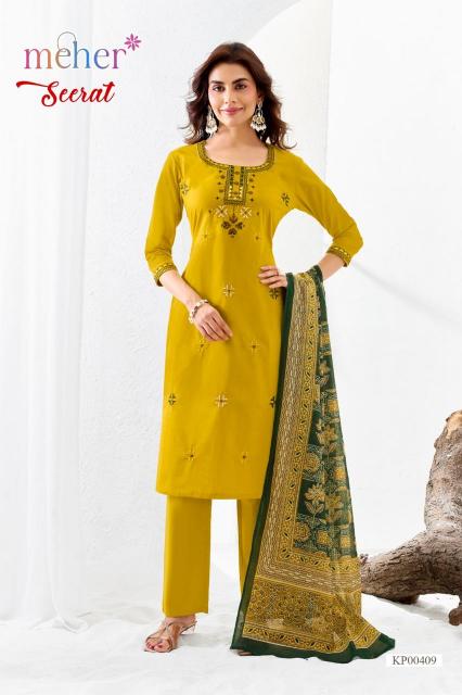 Meher seerat 3pcs womens kurtis manufacturers & wholesaler